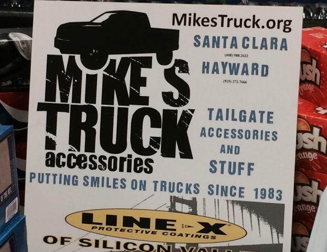 Mike's Truck at Safeway Tail Gate Display