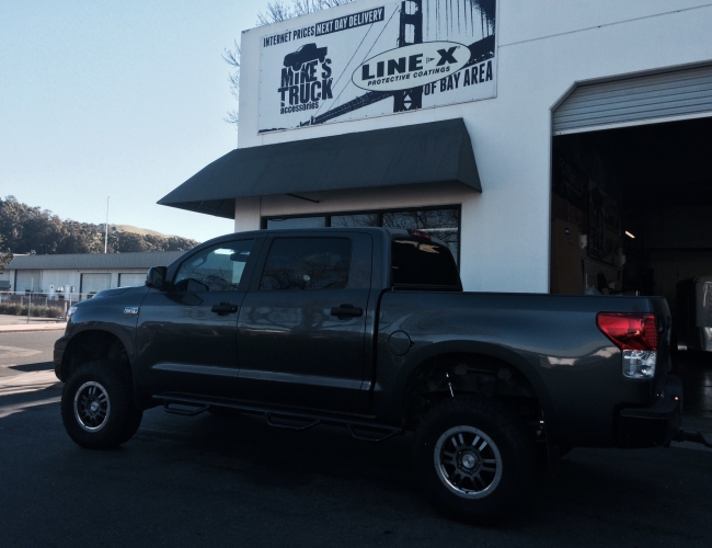 Toyota Lift at Mike's Truck & LINE-X of Bay Area