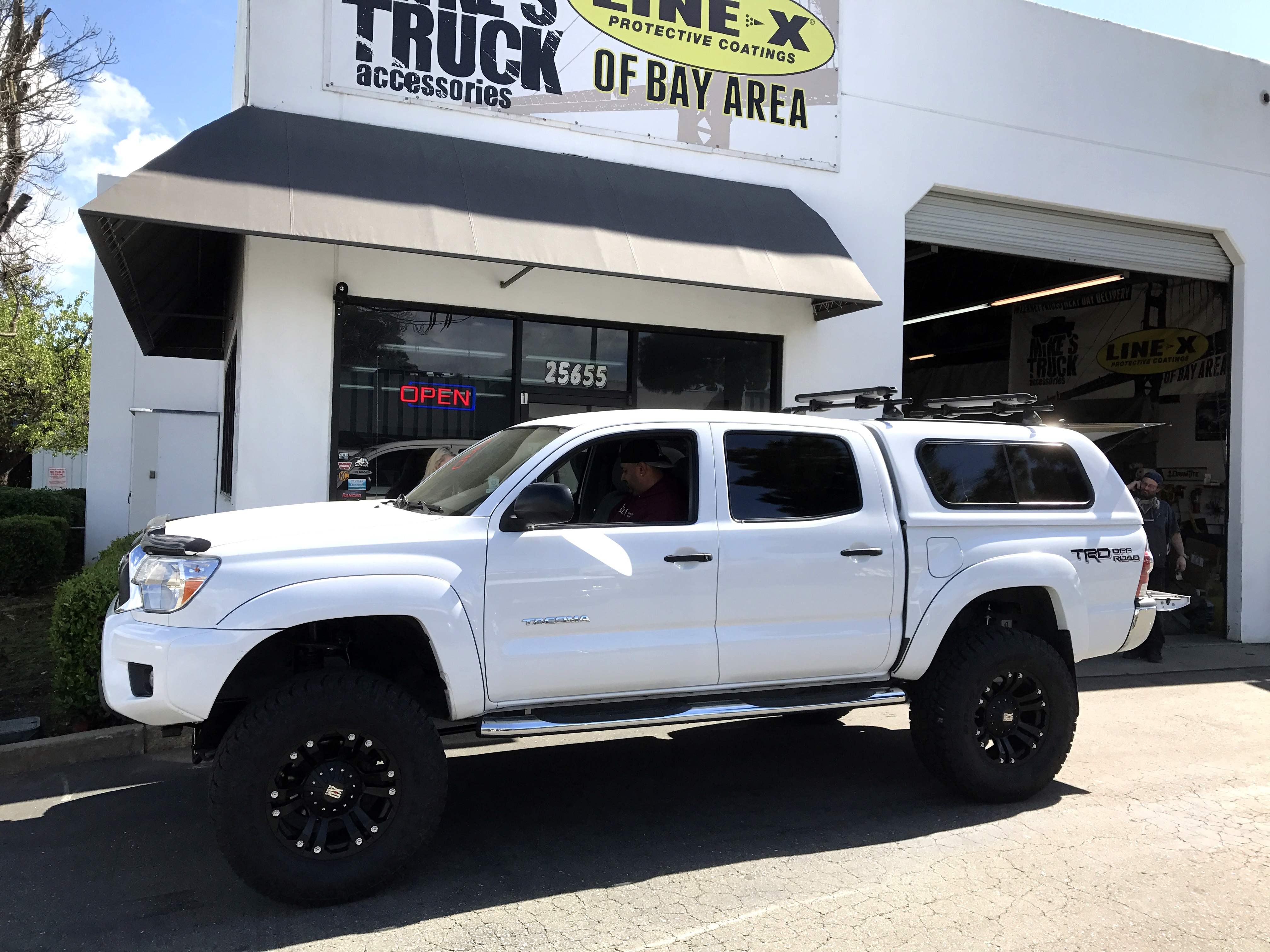 2012 Toyota Tacoma (After) - Installed 6" Fabtech Suspension Lift, 18X9 Monster II Rims, 35X9X12.50 R18 Toyo Open Country AT II Tires